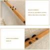 Wooden Handrail for Stairs, Non-Slip Indoor Stair Handrail, Wall-Mounted with Sturdy Metal Brackets, Accessible Grab Bar for Seniors (Brown, 500 cm) view 4