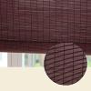 FENGSHOUU Retro Bamboo Roller Shade, Chestnut, 60 x 240 cm view 3