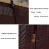 FENGSHOUU Retro Bamboo Roller Shade, Chestnut, 60 x 240 cm view 4