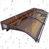 Curved Polycarbonate Door and Window Awning view 1