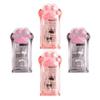 Manual Cat Paw Pencil Sharpeners, 4-Pack, Plastic and Metal view 1