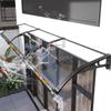 Front Door Step Awning, Transparent Outdoor Canopy view 1
