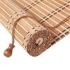 FENGSHOUU Retro Bamboo Roller Blind, Natural, 80 x 200 cm view 2