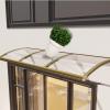 Polycarbonate Porch Awning with Rain and UV Protection view 3