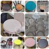 UWOBTN Round Indoor/Outdoor Chair Cushion, 40 cm/15.7 in (A2) view 2