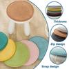 UWOBTN Round Indoor/Outdoor Chair Cushion, 40 cm/15.7 in (A2) view 3