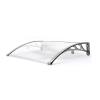 Polycarbonate Door Awning with Aluminum Frame view 1