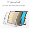 Polycarbonate Door Awning with Aluminum Frame view 2