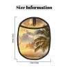 YFSGDLBN Silicone Pot Holder, Sunset Hawaiian Palm Design, Heat-Resistant Trivet view 3