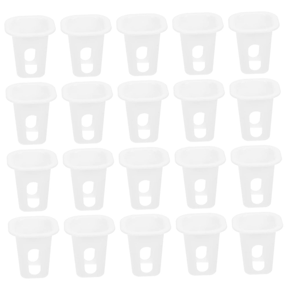 CIYODO PP Hydroponic Net Pots for Seedlings, 100-Pack