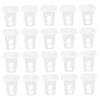 CIYODO PP Hydroponic Net Pots for Seedlings, 100-Pack view 1