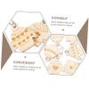 Anneome Wooden Stitch Markers for Knitting Enthusiasts, 6-Piece Decorative Set view 4