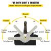 Outboard Remote Control Box, Throttle, Boat Accessory, 14-Pin Connector, 15-Foot Wiring Harness view 3