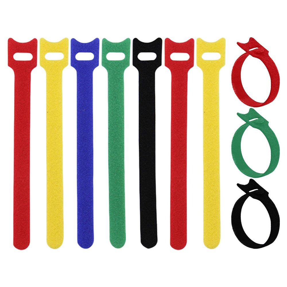 Reusable Cable Ties, 10 Multipurpose Wire Ties