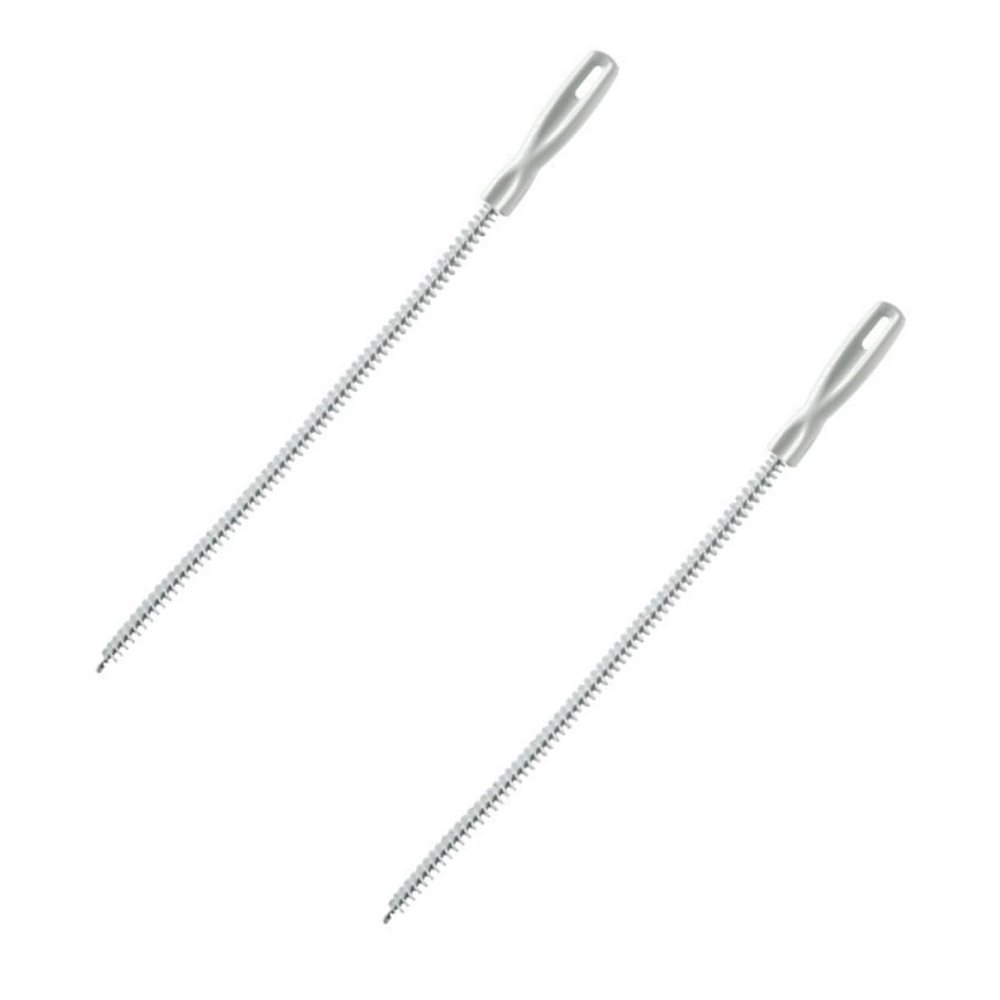 WOONEKY Flexible Drain Cleaning Tools, 2-Piece Set