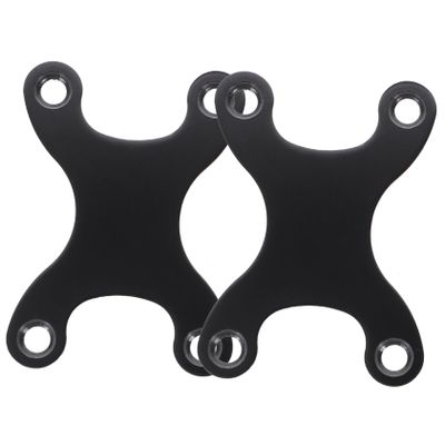 KOMBIUDA 3 Sets Durable Skateboard Washers, Sink Mounting Hardware, Glide Plates, 2 Pieces × 3