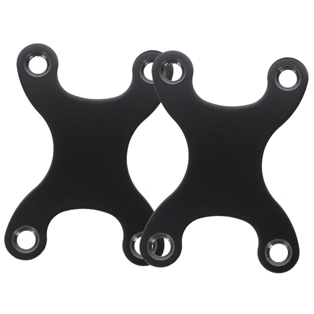 KOMBIUDA 3 Sets Durable Skateboard Washers, Sink Mounting Hardware, Glide Plates, 2 Pieces × 3