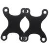 KOMBIUDA 3 Sets Durable Skateboard Washers, Sink Mounting Hardware, Glide Plates, 2 Pieces × 3 view 1