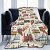 ZSOSIXDEAL Cute Train Throw Blanket view 2
