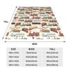 ZSOSIXDEAL Cute Train Throw Blanket view 4