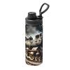 530 ml Stainless Steel Water Bottle with Steam Locomotive Print view 1