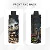 530 ml Stainless Steel Water Bottle with Steam Locomotive Print view 3