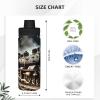 530 ml Stainless Steel Water Bottle with Steam Locomotive Print view 4