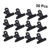 VILLCASE Metal Binder Clips, High Capacity, 15 Pieces, Black view 3