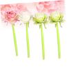 Lurrose 12-Piece Rose Design Gel Pens, Blue Ink, Random Style view 4