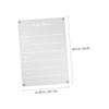 Magnetic Acrylic Refrigerator Board for Weekly Planning and Notes view 4
