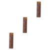 VILLCASE 3-Piece Handmade Pen Organizer, Coffee Color view 1