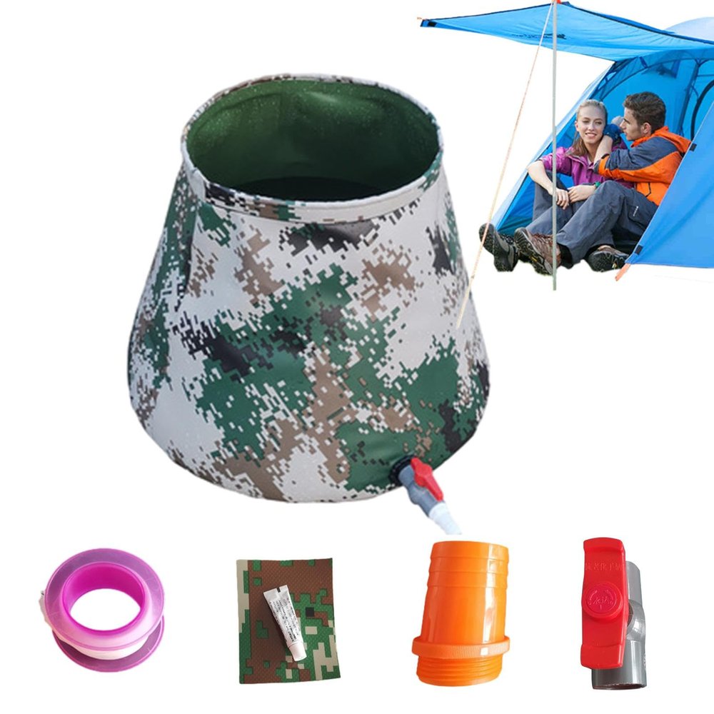 Foldable, Lightweight Camping Water Storage Container