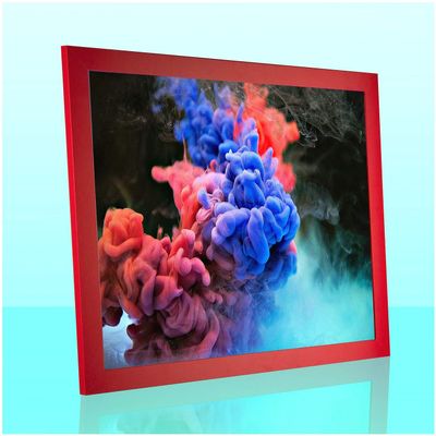 Orion Tomato Red Poster and Puzzle Frame for 39 x 99 cm Pictures
