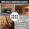 Wall-Mounted Fishing Rod Holder Rack view 4