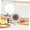 LABRIMP Transparent Acrylic Saucer Organizer Stand for Cups view 4