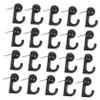 Black Map Push Pins, 50-Piece Set, Plastic and Alloy view 1