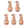 5-Pack Copper Laser Welding Nozzles BS-16, M16, 35 mm view 1