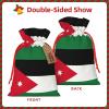 Jordanian Flag Gift Bags, Various Sizes, Reusable Party Bags view 3