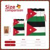 Jordanian Flag Gift Bags, Various Sizes, Reusable Party Bags view 4