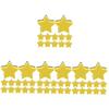 VILLCASE 48-Piece Magnetic Whiteboard Erasers, Reusable Star Design view 1
