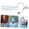 BIUDECO 3-Piece Headset Microphone for Teachers and Tour Guides, Wireless Headset with High Sound Quality and Adjustable Design for Clear Voice Transmission view 2