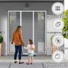 Magnetic Screen Door with Frame 120 x 220 cm, White view 3