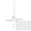 vidaXL Box Spring Bed with Mattress Pink 90x200 cm Velvet view 4