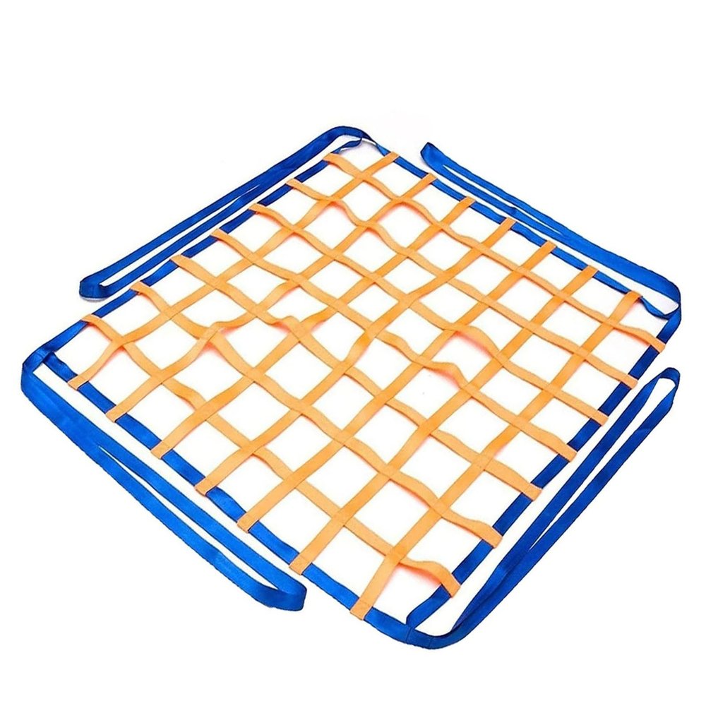 Nylon Cargo Lifting Net with Safety Straps