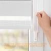 Double Roller Blind with Clamp Mount, Blackout, 30 x 250 cm, White view 3