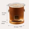 Portable Ceramic BBQ Grill Oven for Indoor and Outdoor Use view 2
