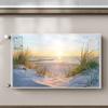 DEQORI Magnetic Heater Cover 100 x 60 cm – Evening Sun on the Baltic Sea view 2