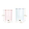 6L/9L Silent Foot-Pedal Trash Can, Blue, 9L view 2