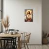 Jesus Canvas Wall Art, Sacred Heart of God, Divine Mercy, Catholic Christian Painting, Framed view 2