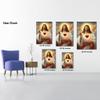 Jesus Canvas Wall Art, Sacred Heart of God, Divine Mercy, Catholic Christian Painting, Framed view 3